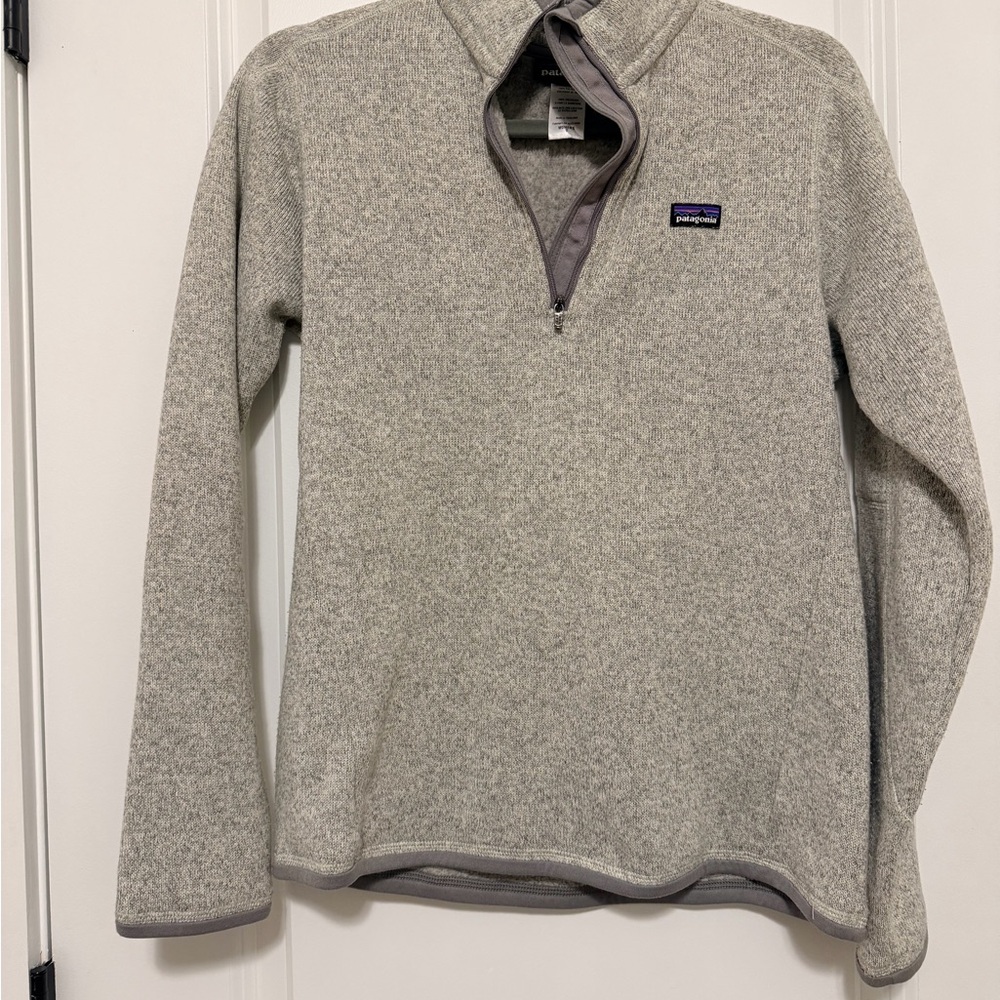 Patagonia Women's Heather Gray Turtleneck Sweater